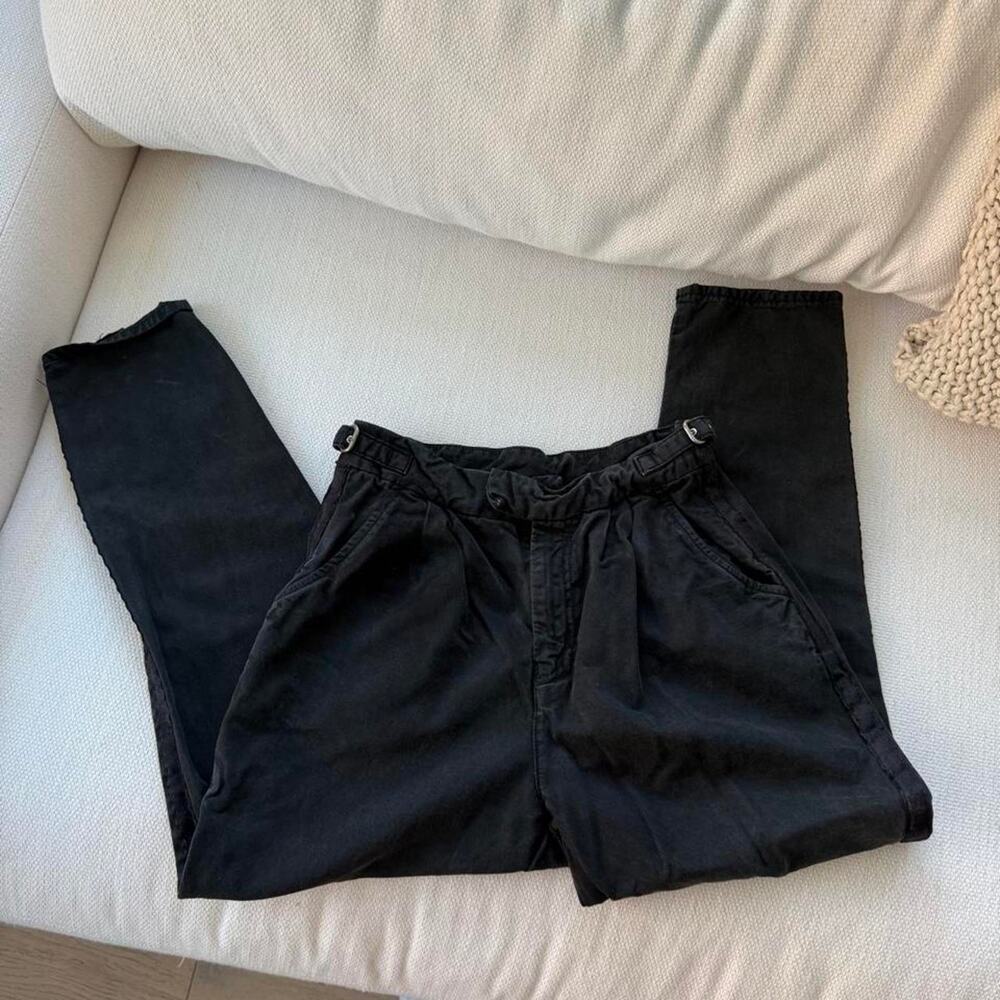 One teaspoon black high waisted utility jean